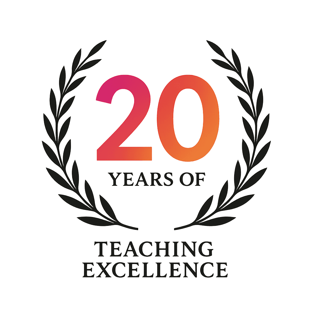 20 Years of Teaching Excellence